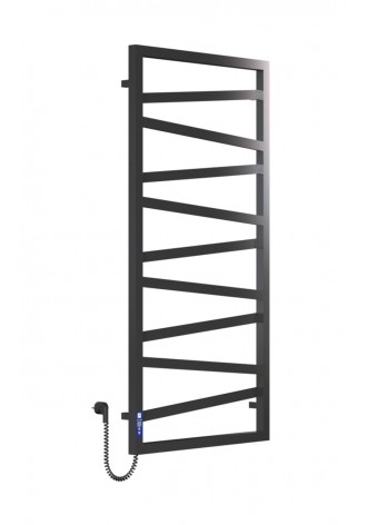 LEGATO 1200Х600Х9 чорний (глянец)-RAL-9005 L електро ко..